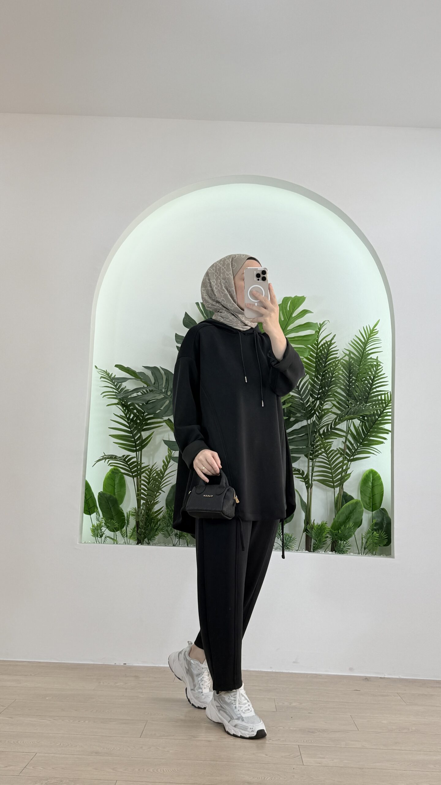 Minya Oys İkili Takım TK100288- Siyah