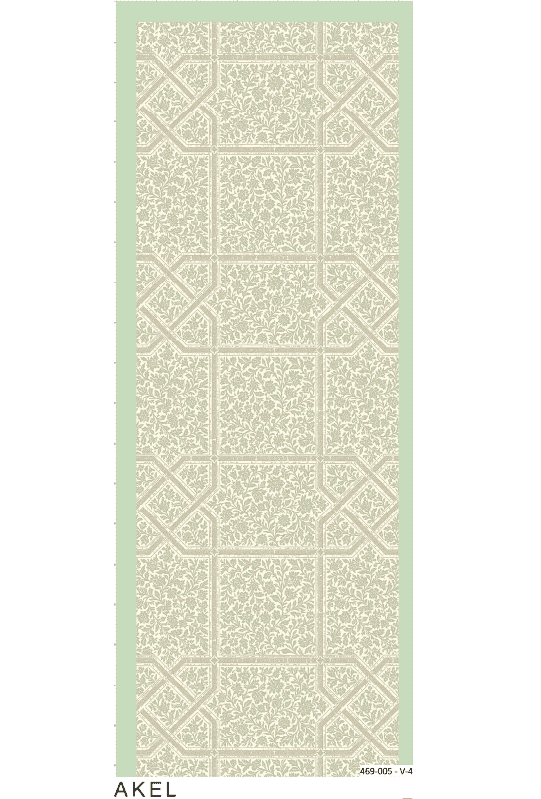 Viyana Şal Serisi - 469-005 - V- 4 - Mint Yeşil