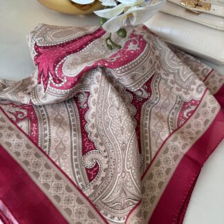 Etro Pamuk Soft İpek Şal 44118 Magenta