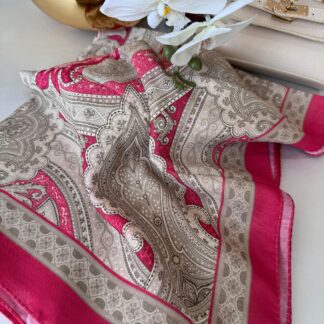 Etro Pamuk Soft İpek Şal 44118 Fuşya