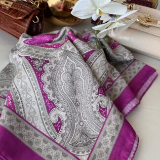Etro Pamuk Soft İpek Şal 44118 Şarabi