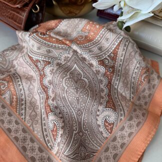 Etro Pamuk Soft İpek Şal 44118 Taba