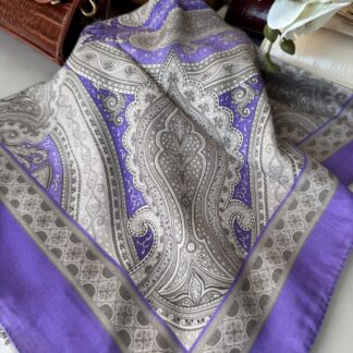 Etro Pamuk Soft İpek Şal 44118 Mürdüm