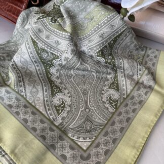 Etro Pamuk Soft İpek Şal 44118 Lime
