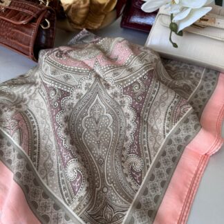 Etro Pamuk Soft İpek Şal 44118 Pamuk Şekeri