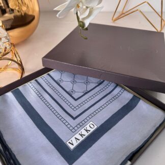 VAKKO PAMUK SOFT EŞARP 44142 - MAVİ