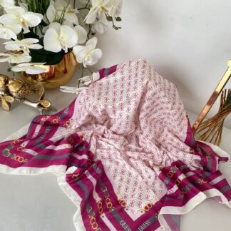 Guess Pamuk Soft Eşarp - 28856 Fuşya