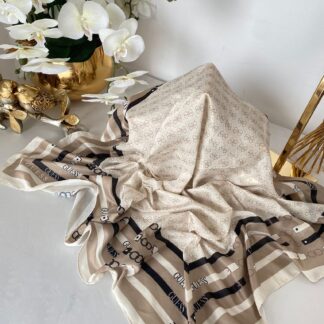 Guess Pamuk Soft Eşarp - 28856 Çikolata