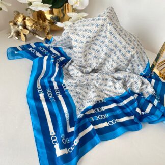 Guess Pamuk Soft Eşarp - 28856 Mavi
