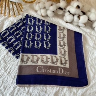 Dior Pamuk Soft Eşarp - Lacivert