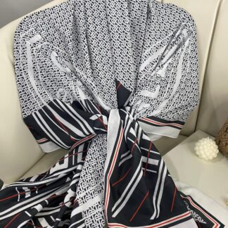 Monogram Pamuk Soft Şal 64303 - Beyaz