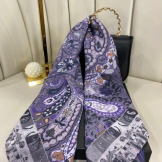 Etro Etnik Desen Pamuk Soft Eşarp 148 - Lacivert