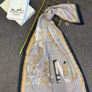 hermes pamuk soft şal - 32014 Füme
