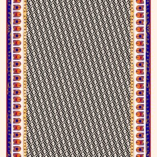 Fendi Monogram Pamuk Soft Şal 64302 - Ekru-Saks