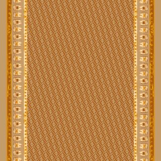 Fendi Monogram Pamuk Soft Şal 64302 - Turuncu