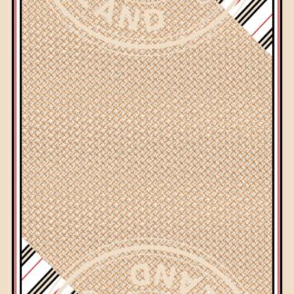 Burberry Monogram Pamuk Soft Şal 64303 - Latte