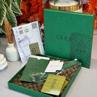 Gucci A Kalite İthal Yün İpek Şal - Mürdüm-Siyah