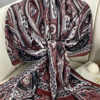 Etro Pamuk İpek Şal 987654- İNCİR