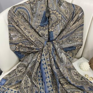Etro Pamuk İpek Şal 987654-İNCİ SAKS