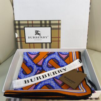 BURBERRY Tam Set Kutulu İthal İPEK 12MM 0 EŞARP -7854