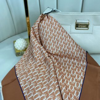 Dior Marka Eşarp - KOYU KAHVE