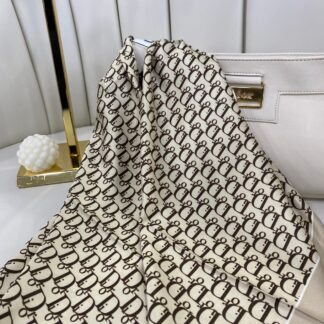 Dior Marka Eşarp - AÇIK BEJ