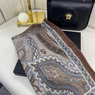 Etro Etnik Desen Eşarp - Kahve