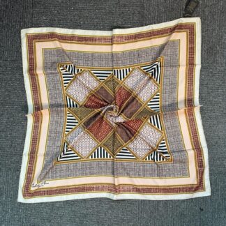 Twil Eşarp-321654-Geometrik-Pudra