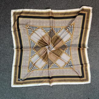Twil Eşarp-321654-Geometrik-Siyah