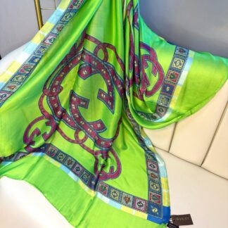 Gucci Vual İpek Şal-741852-Benetton