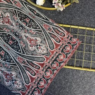 Retro Rüzgarı Pamuk Soft Şal-089605-Haki