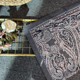 Saray Yolu Naturel Pamuk-678345-Füme