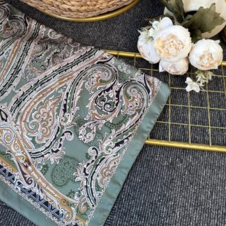 Zamansız Motif Vual İpek Şal-487934-Çağla