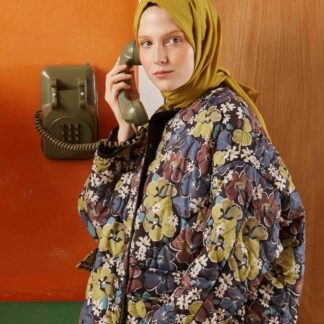 Organic Scarfs Bambu Kraş Şal Modeli -Köri