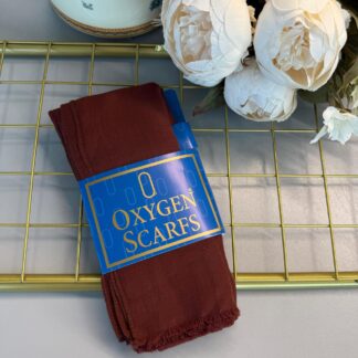 Oxygen His Serisi Pamuk Şal-Ağaç kabuğu