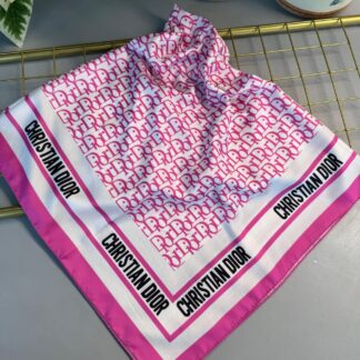 Dior Marka Vual Eşarp-Şeker pembe