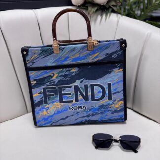 Fendi İthal Çanta-869844- İndigo