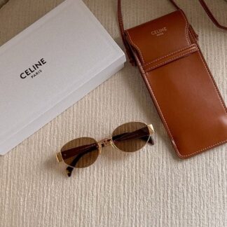 Celine Original Premium Full Set Güneş Gözlüğü -Kahve