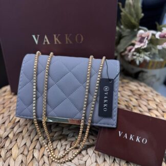 Vakko Zincir Askılı Çanta- Füme