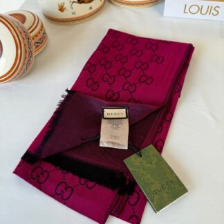 Gucci İthal Pamuk Yün İpek - Bordo