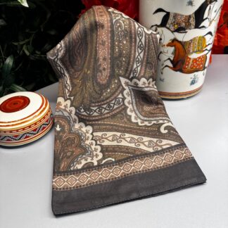 Yeni Etnik Pamuk Soft Şal 65301 - 65301 Mocha