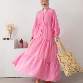 Elena Mira Elbise L100166 - Pembe