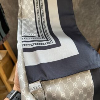 Vakko Desen Twill İpek Şal - K.Gr.