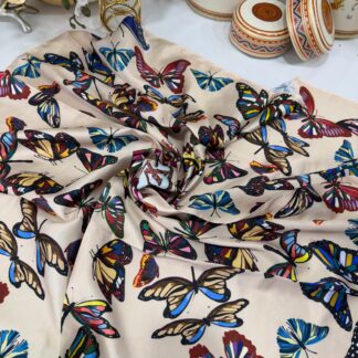Lv Desen Twil Eşarp - Latte