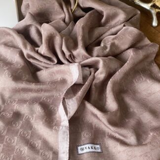 Levidor Monogram Şal - Cappuccino