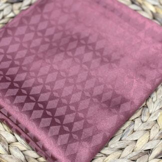 Baklava Desen İpeksi Jakar Şal - K.Gül Kurusu - Organic ScarfsOrganic Scarfs