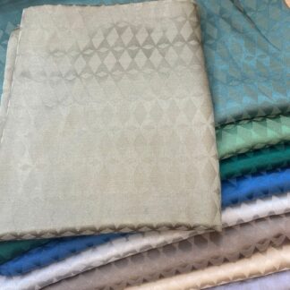 Baklava Desen İpeksi Jakar Şal - Küf Yeşili - Organic ScarfsOrganic Scarfs