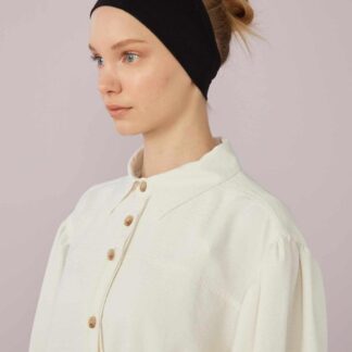 Bandana Bone -Siyah - Organic ScarfsOrganic Scarfs