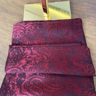 Etnik Desen Jakar Eşarp 45971 - bordo