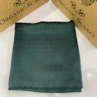 BLOOM Desen Jakar Şal - Zümrüt - Organic ScarfsOrganic Scarfs